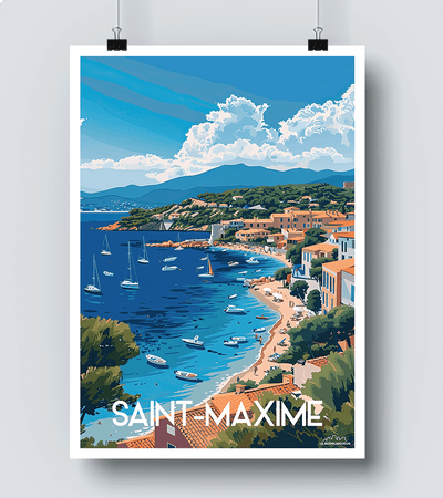 Affiche Saint Maxime