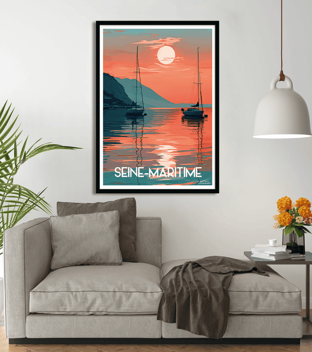 Affiche Seine Maritime