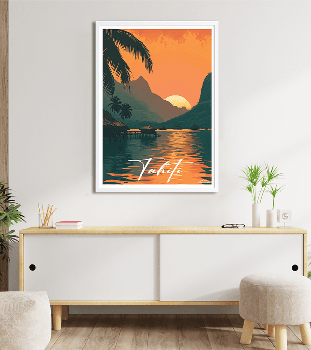 poster Tahiti Vintage