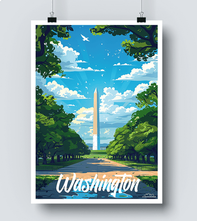 Affiche Washington