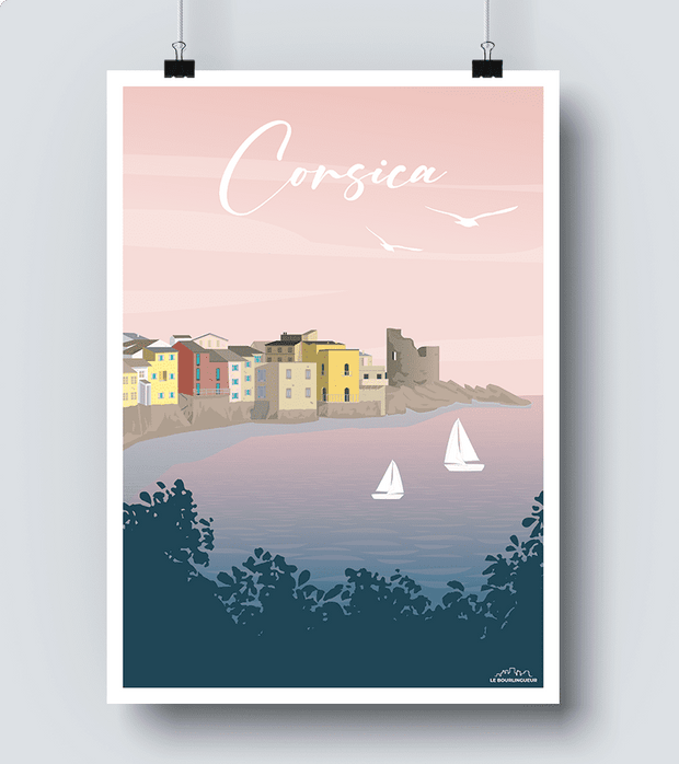 Affiche Corsica Corse