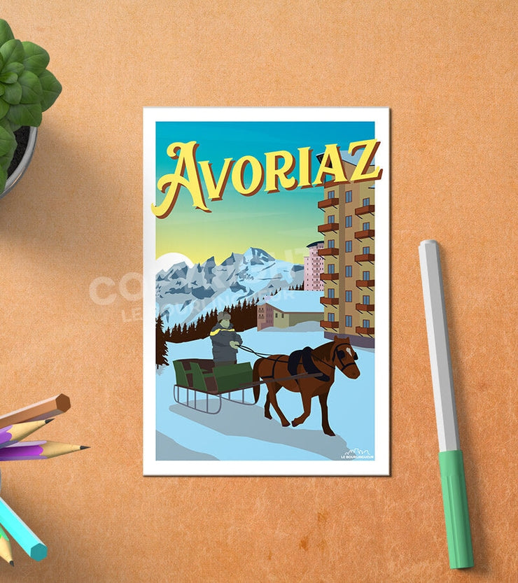 Carte Postale Avoriaz