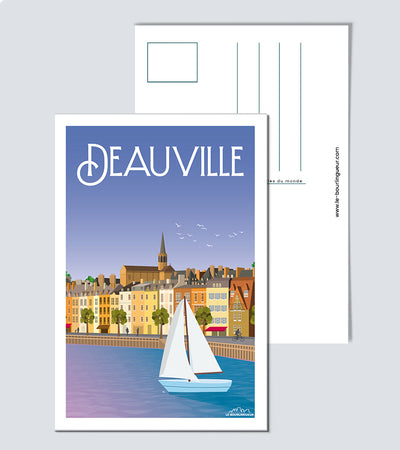 Carte Postale Deauville