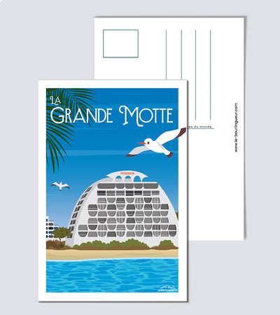 Carte Postale La Grande Motte