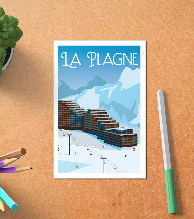 Carte Postale La Plagne