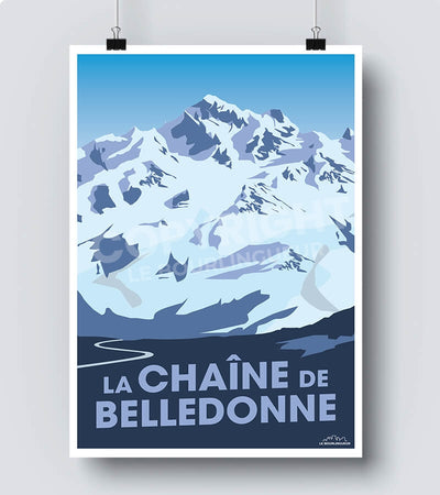 Affiche chaine de belledonne