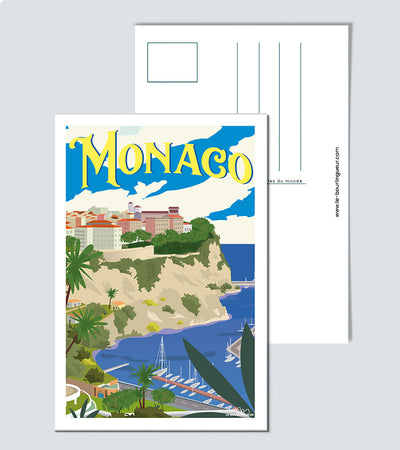 Carte Postale Monaco