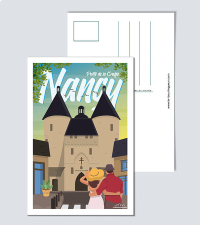 Carte Postale Nancy Porte de la Craffe