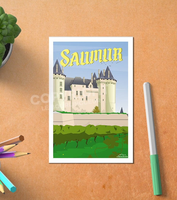 Carte Postale Saumur